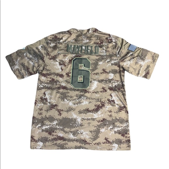Baker Mayfield Nike Cleveland Browns Salute to Service Jersey - Picture 3 of 4